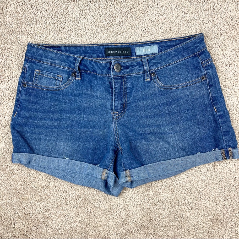 Aeropostale MIDI Denim Shorts